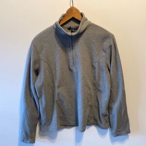 Boys Lands End 1/4 zip Fleece